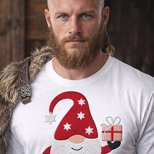 Red Gift Dwarf - Magical Elements - Embroidery Download