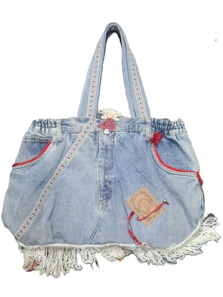 Grab and Play Strong Denim Organizer Bag