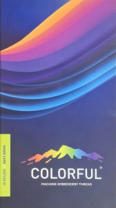 Available Thread Colours from Colorful