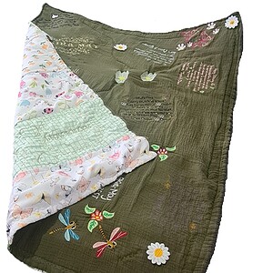 Exquisite Story Stitched Comfort Blanket