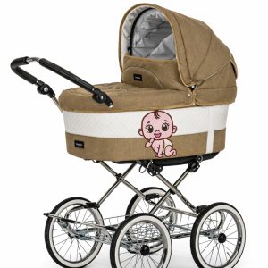 Cute Crawling Baby Embroidery Design