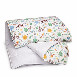 Puffed Soft Wild Life – Reversible Blanket