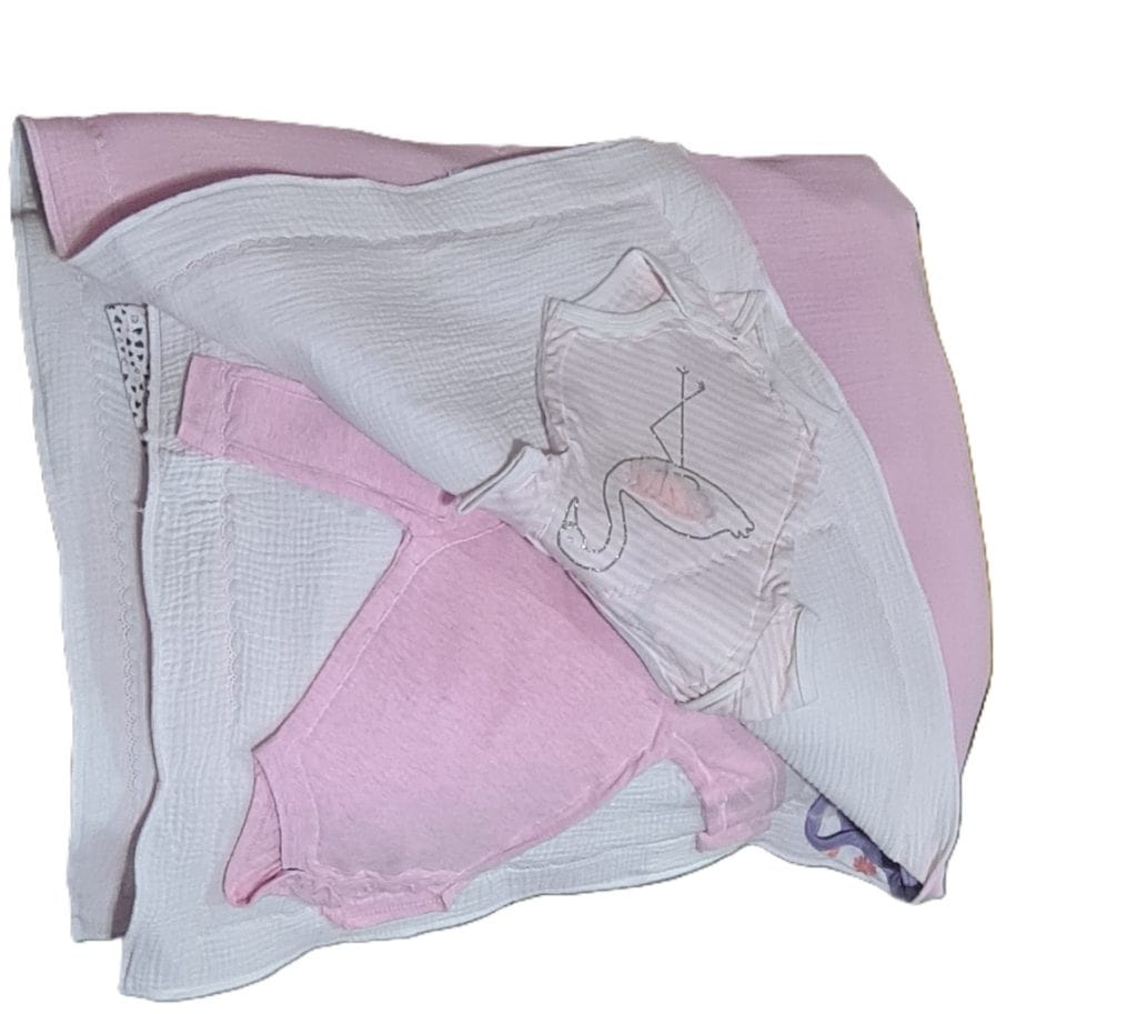Chubby Onesy's Unique Blush Pink Blanket