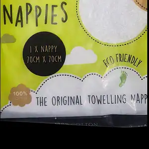Black Label Cotton Nappy