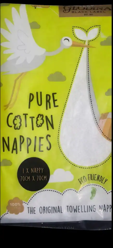 Black Label Cotton Nappy